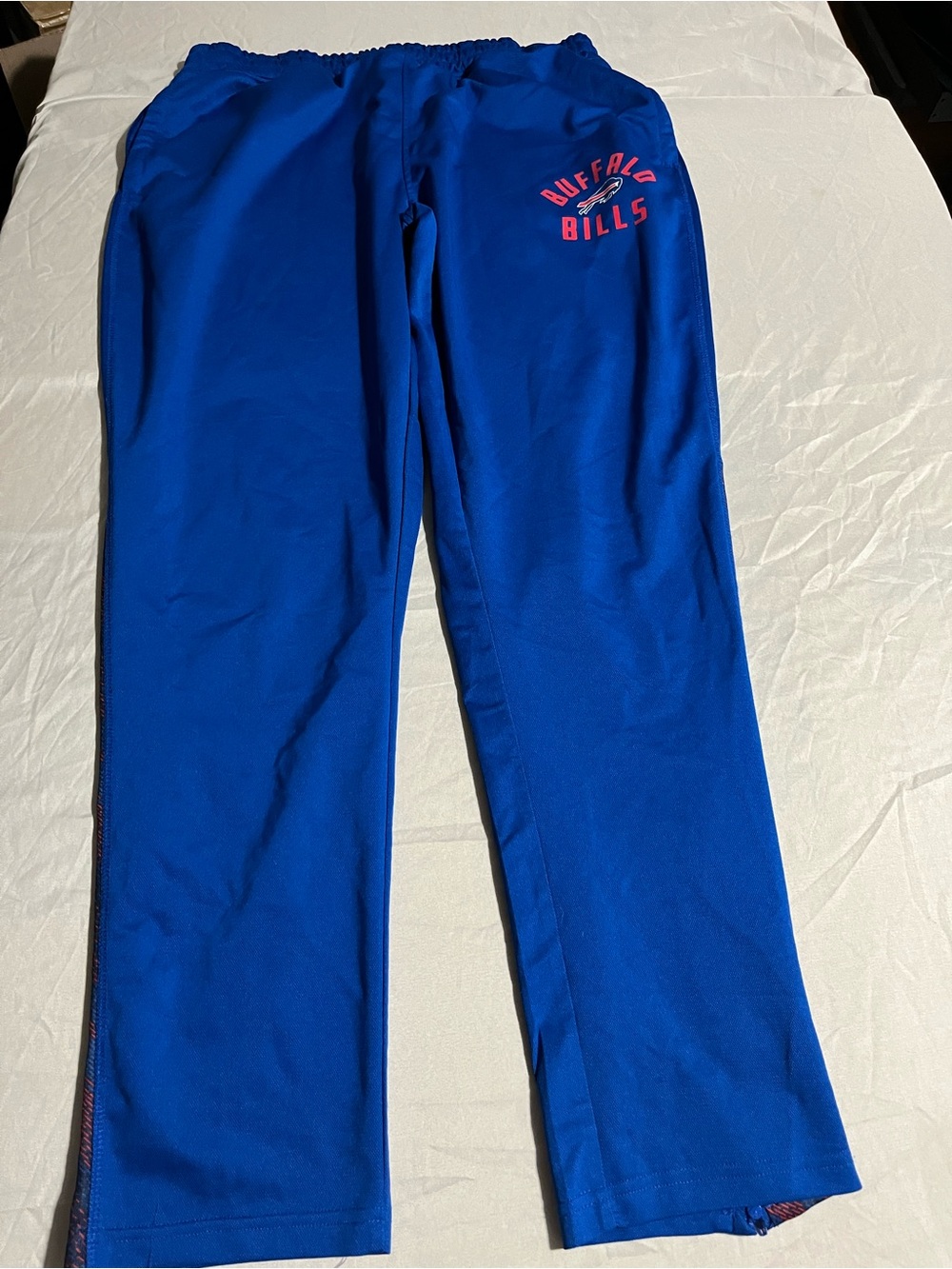 Zubaz NFL Buffalo Bills Royal Blue Men's Fleece Joggers Mens Size XL